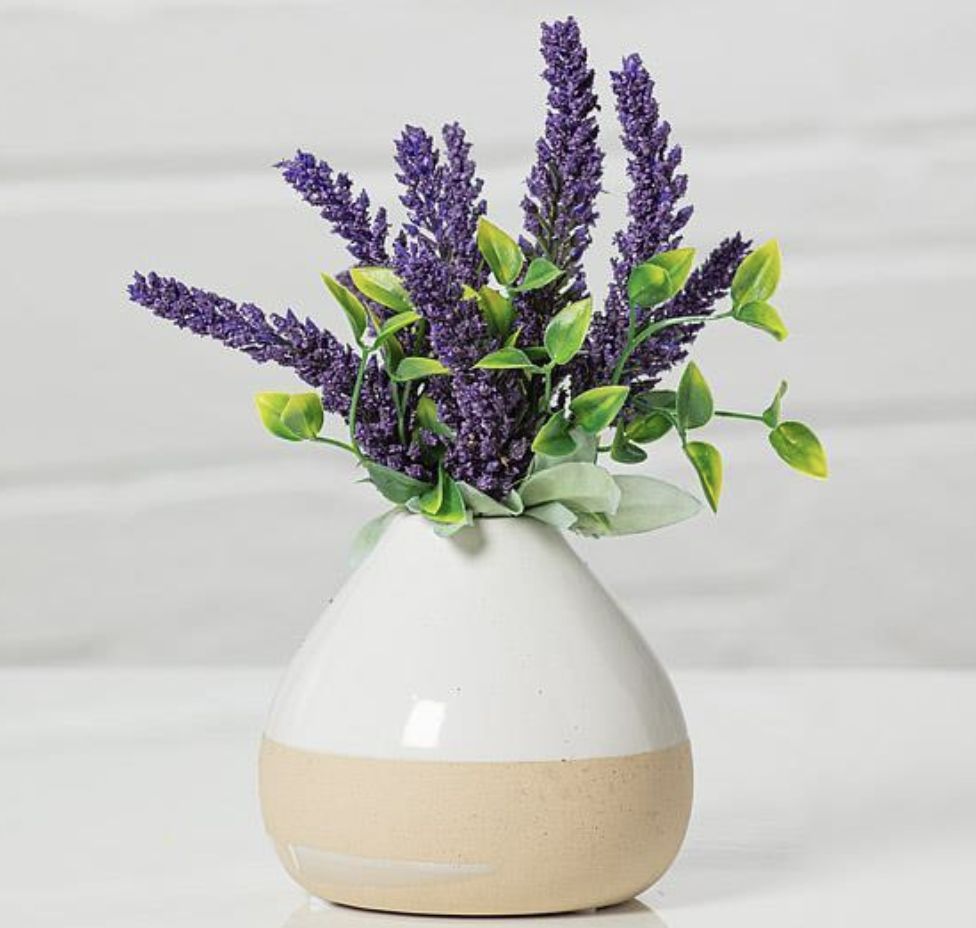 Rounded Shiny &amp; Matte Vase