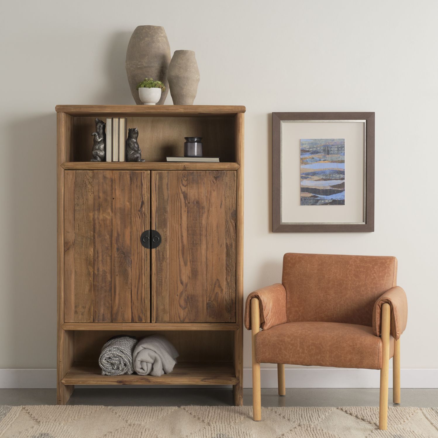 Ashton Leather Chair | Brown