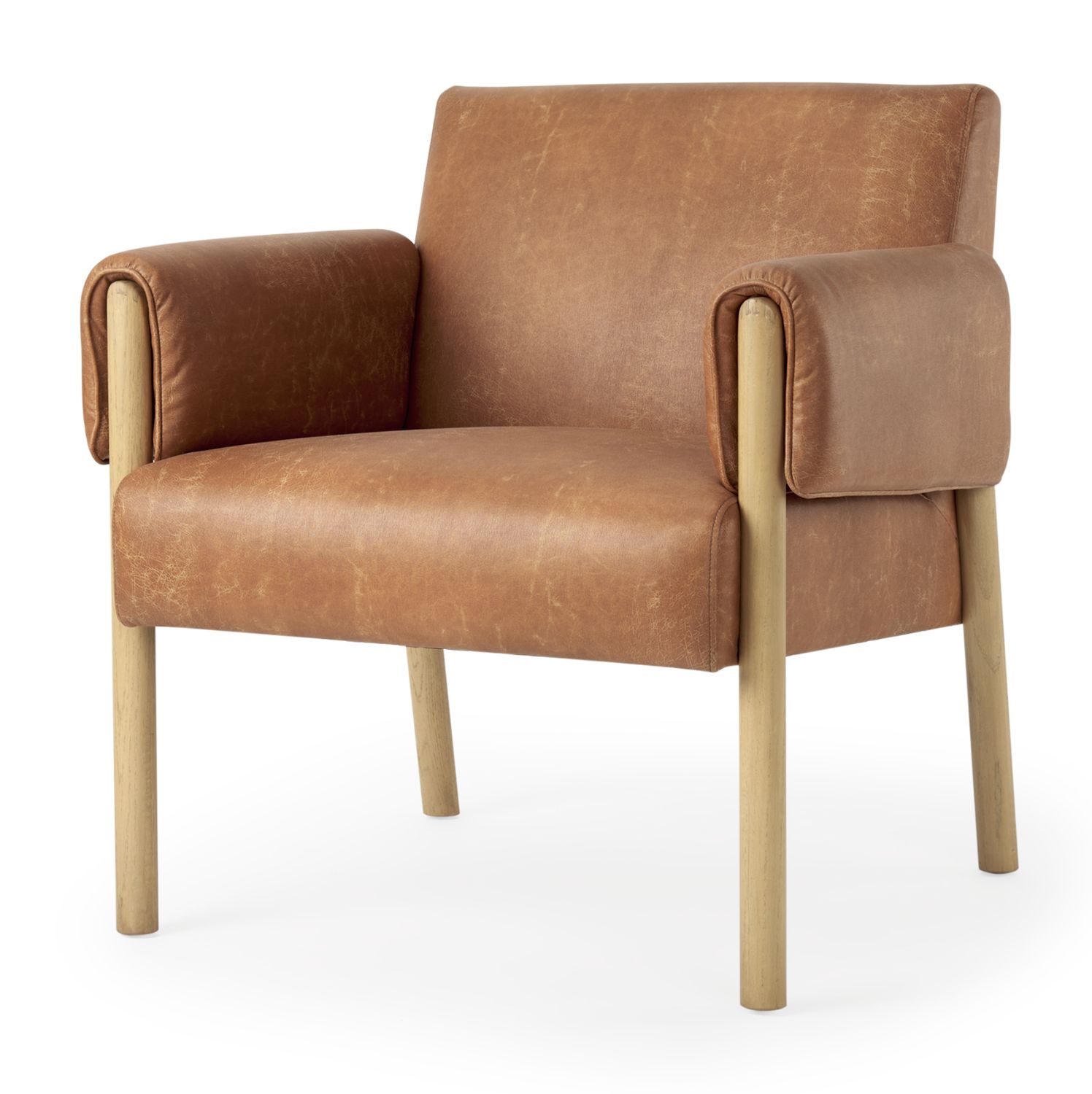 Ashton Leather Chair | Brown