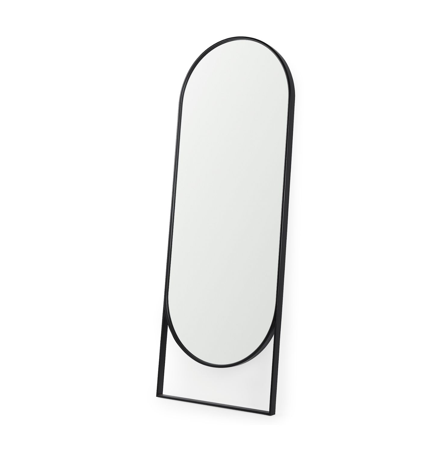 Sadie Arch Floor Mirror | Black