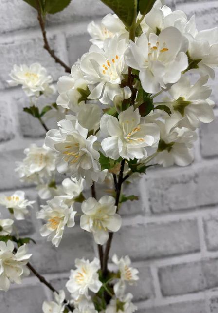 White Cherry Blossom Spray