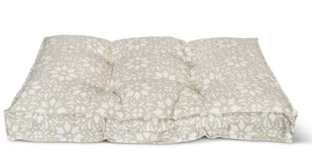 Dog Bed | Gingham Pillow Bed | Large Dog