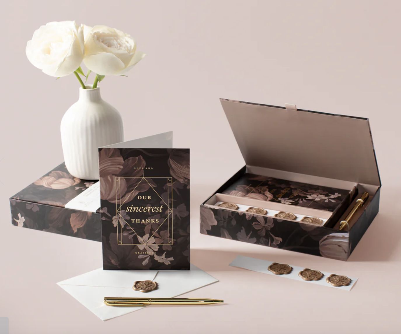 Stationary Set  - Rose Gold