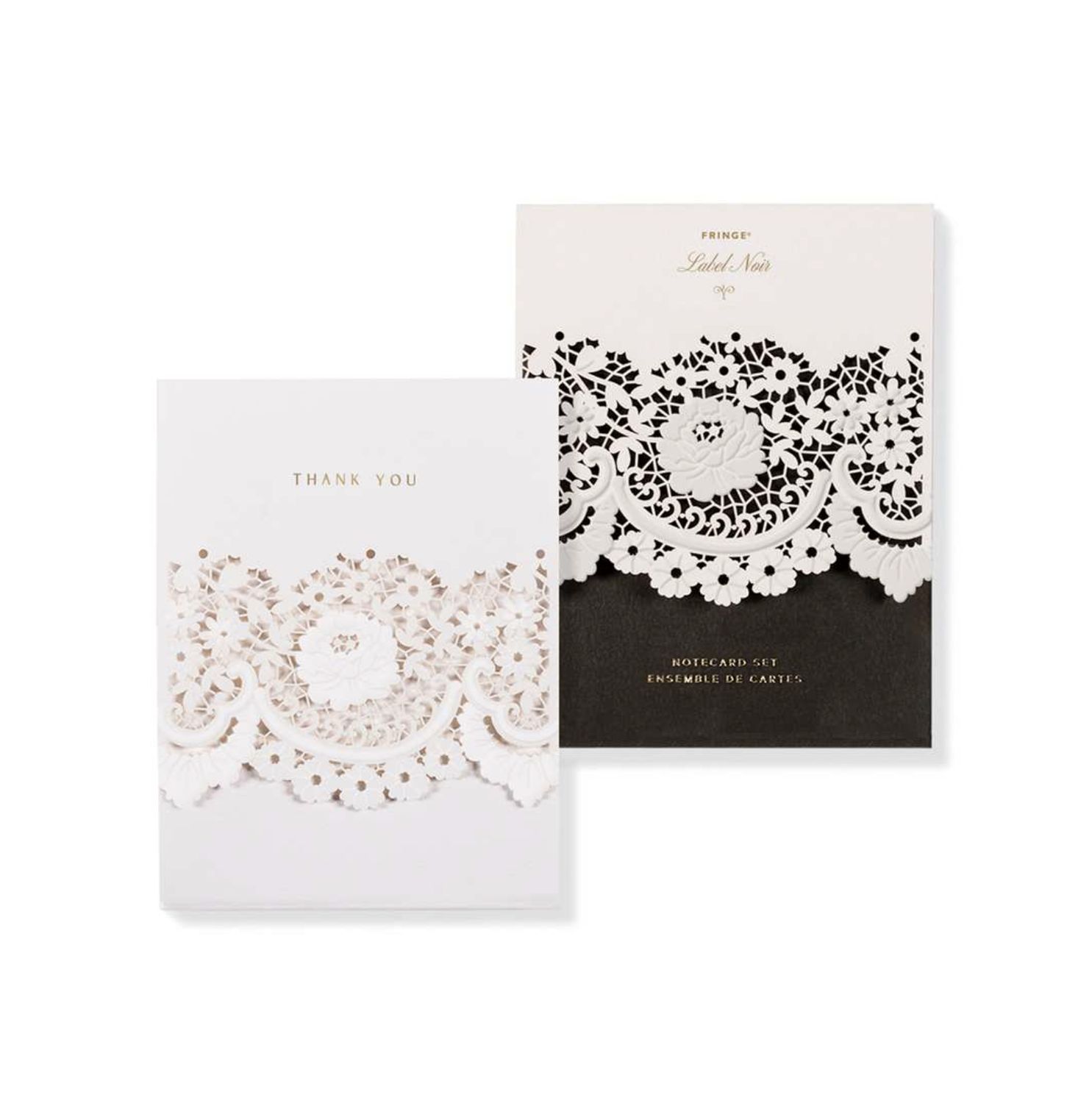 Notecard | Black Lace