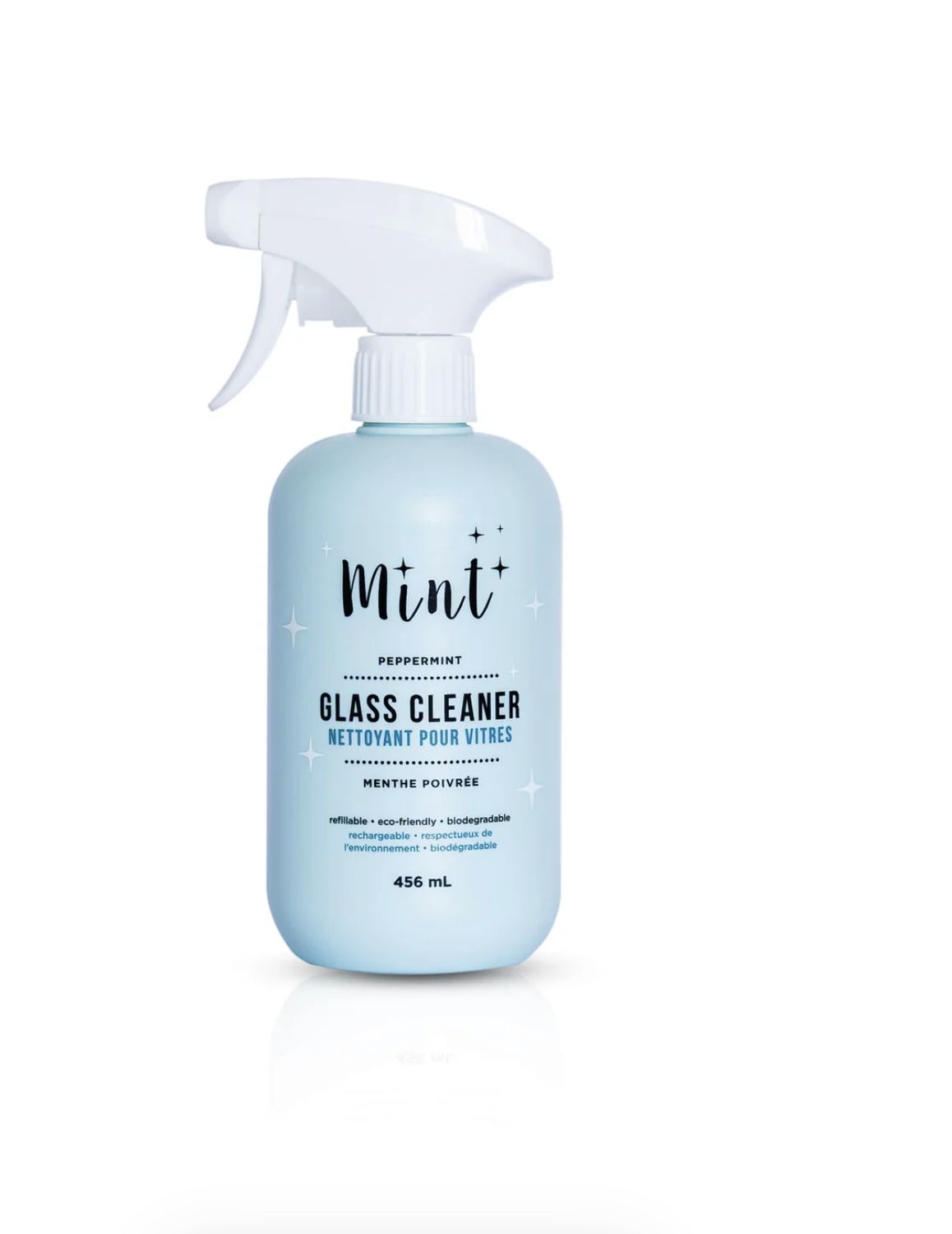 Mint Glass Cleaner | Plastic Bottle