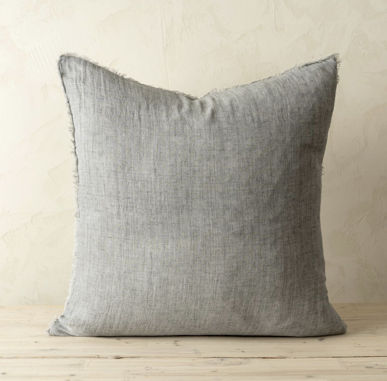 Lina Linen Pillow | Grey