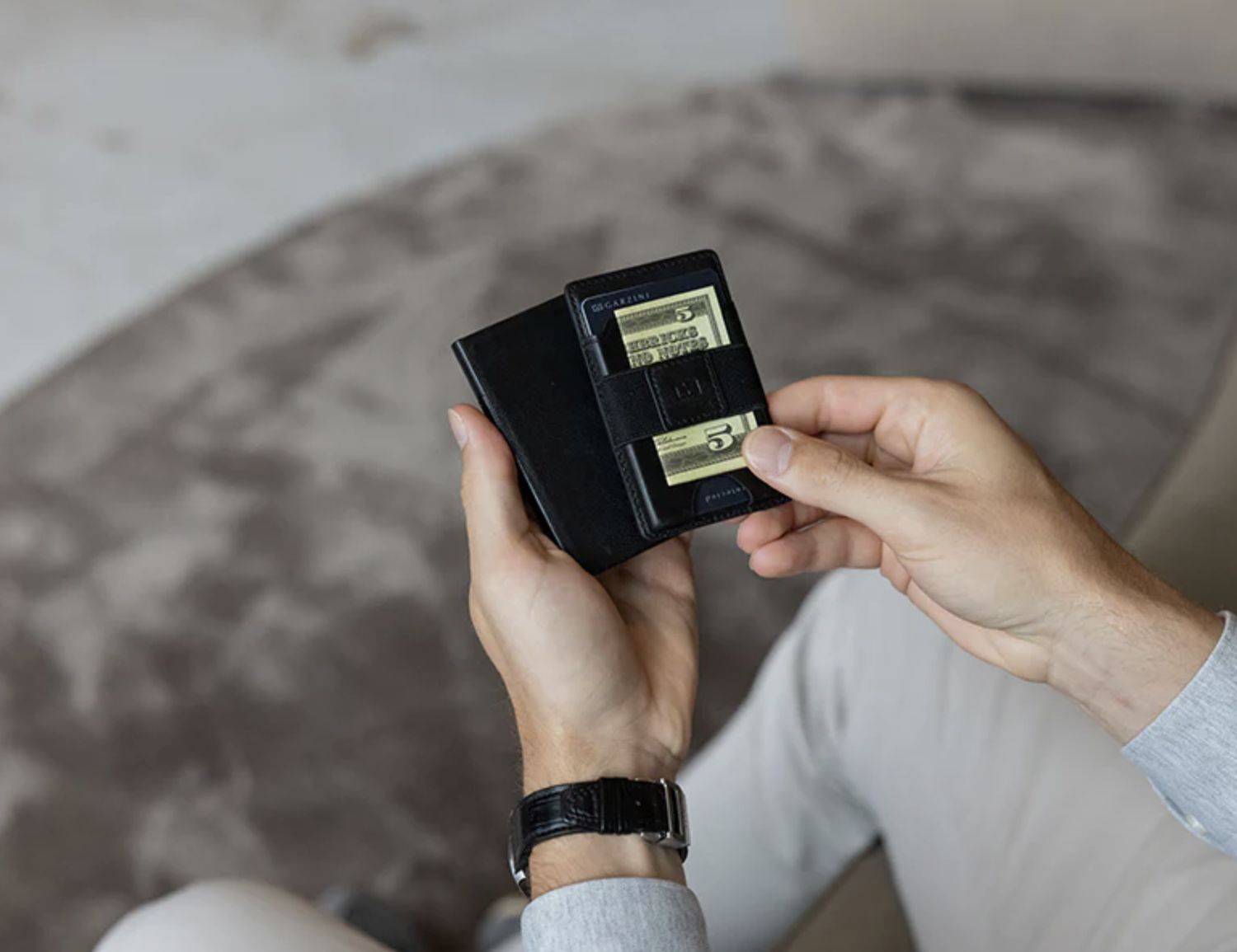 Garzini MagSafe Metal Wallet