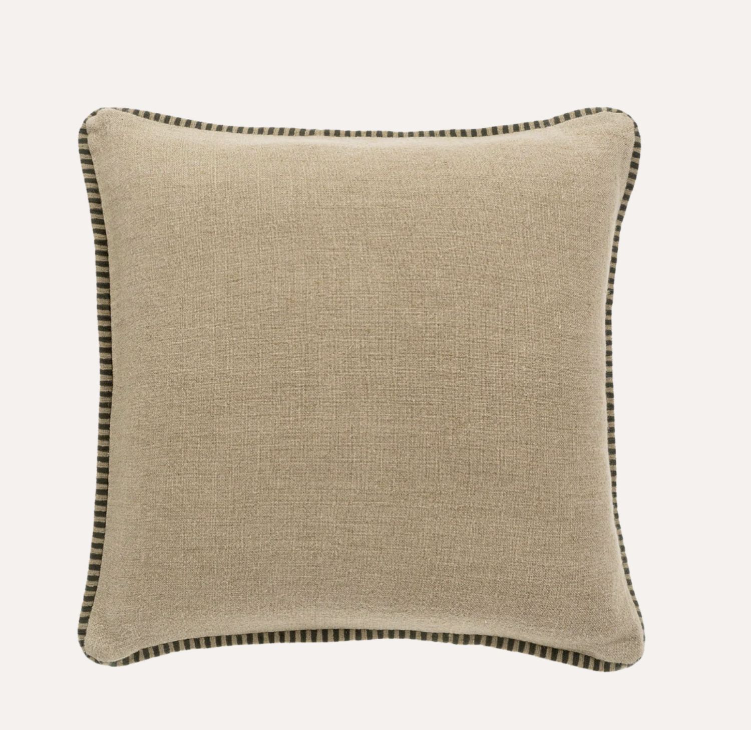 Honfleur Linen Pillow | Charcoal