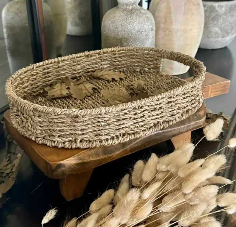 Large Oval Seagrass Tray