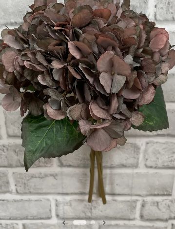Real Touch Hydrangea Mauve Bundle