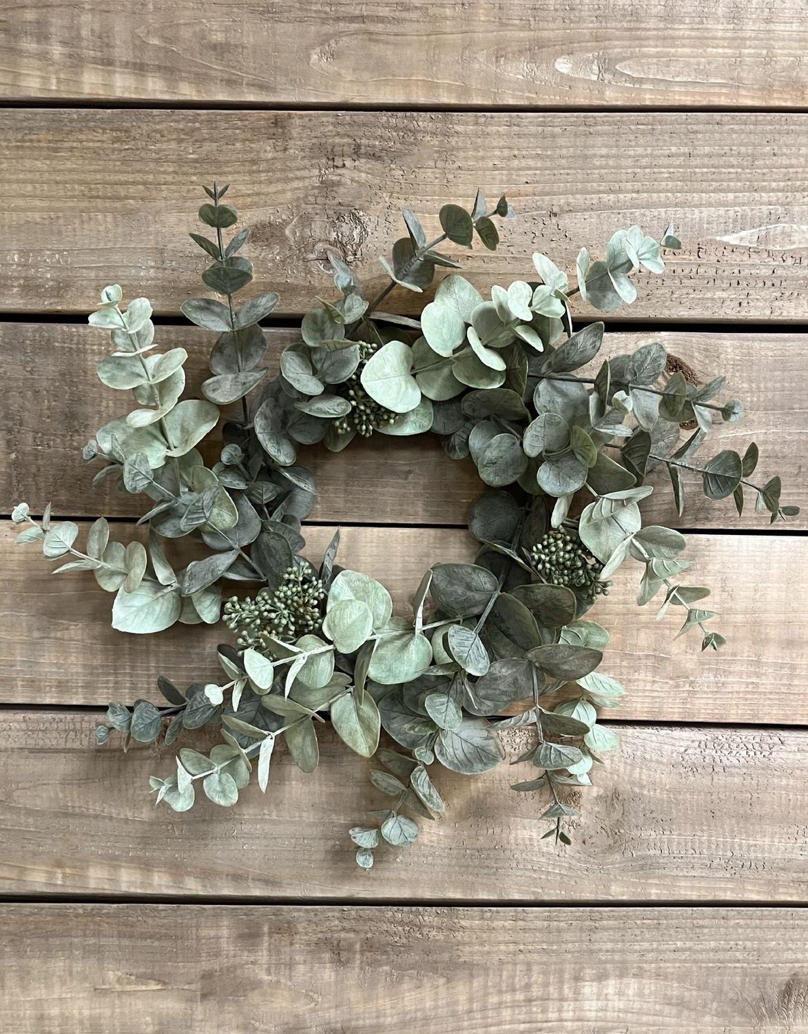 Sage Green Seeded Eucalyptus Wreath