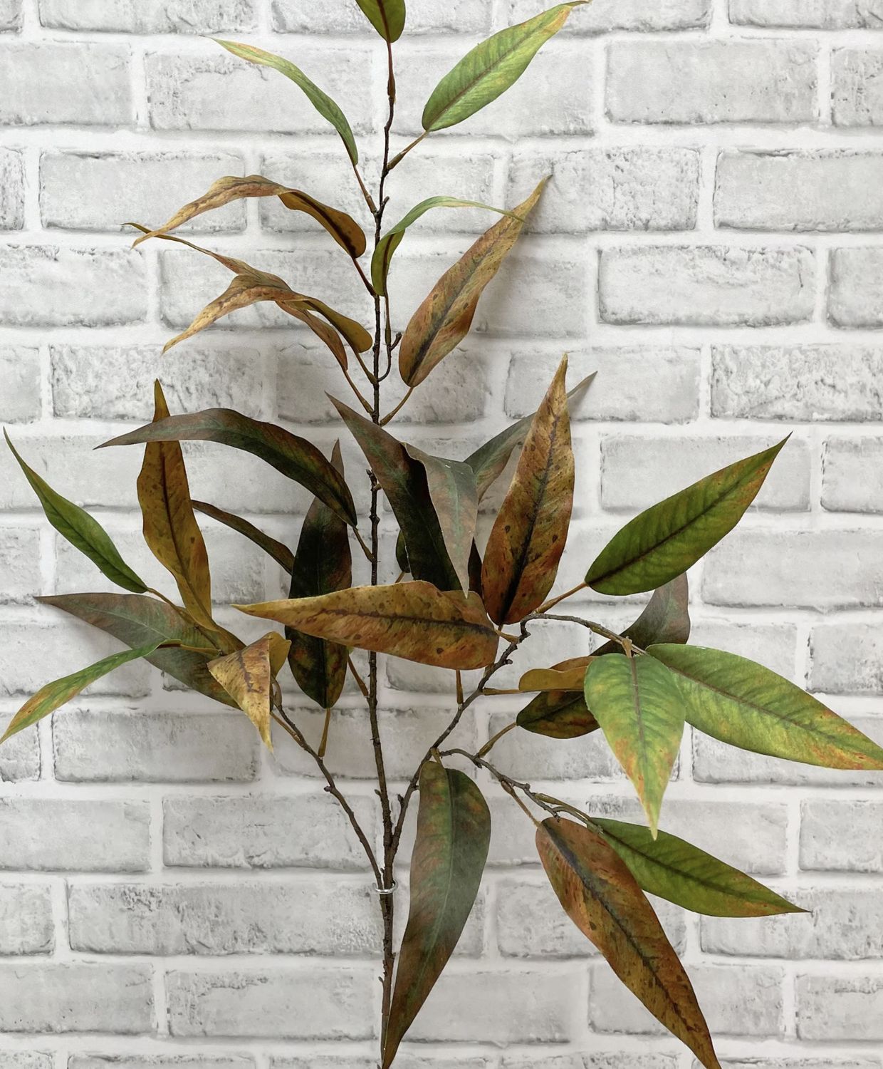 Fall Willow Eucalyptus Leaf Spray