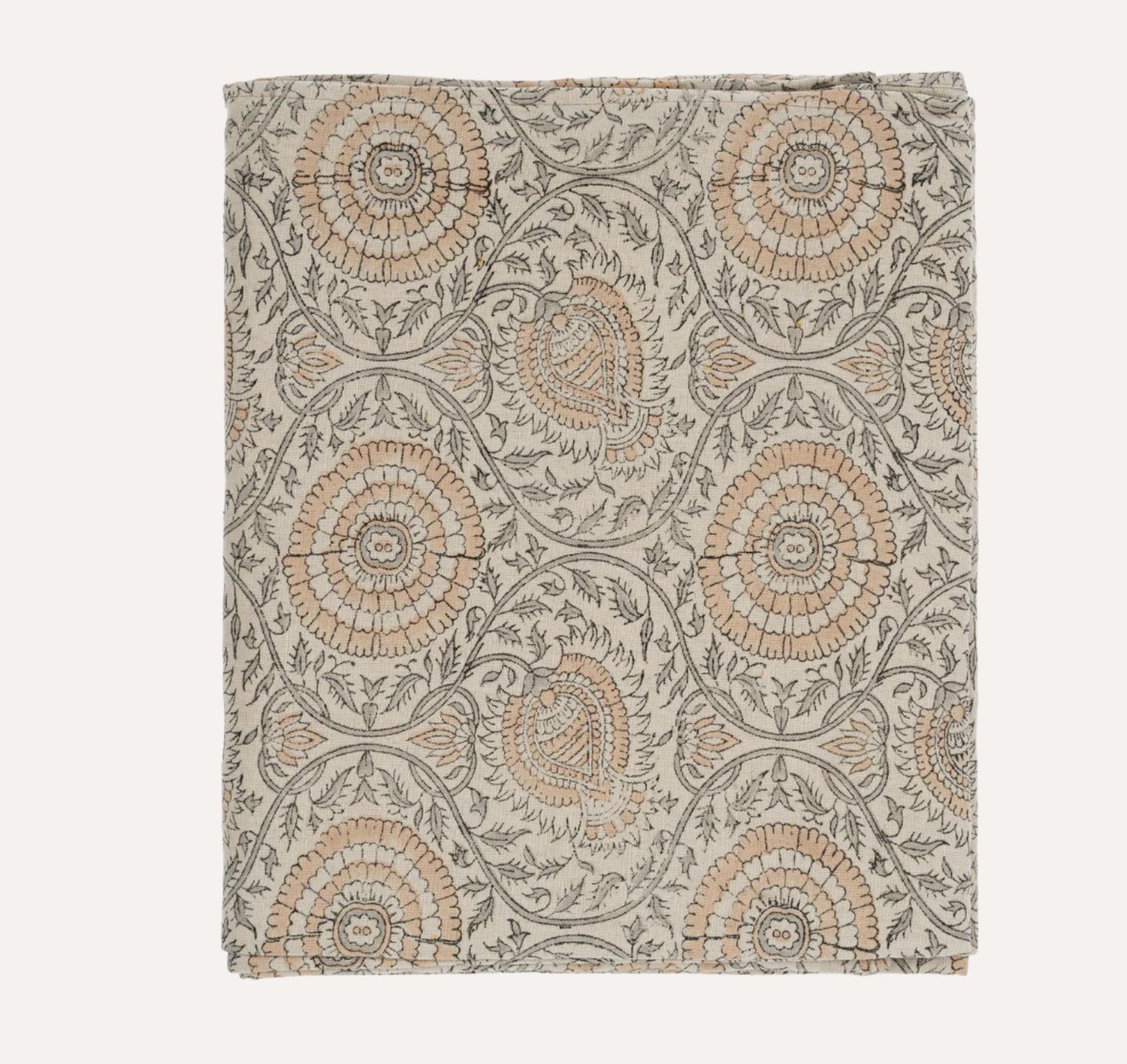 Botanique Block Print Tablecloth