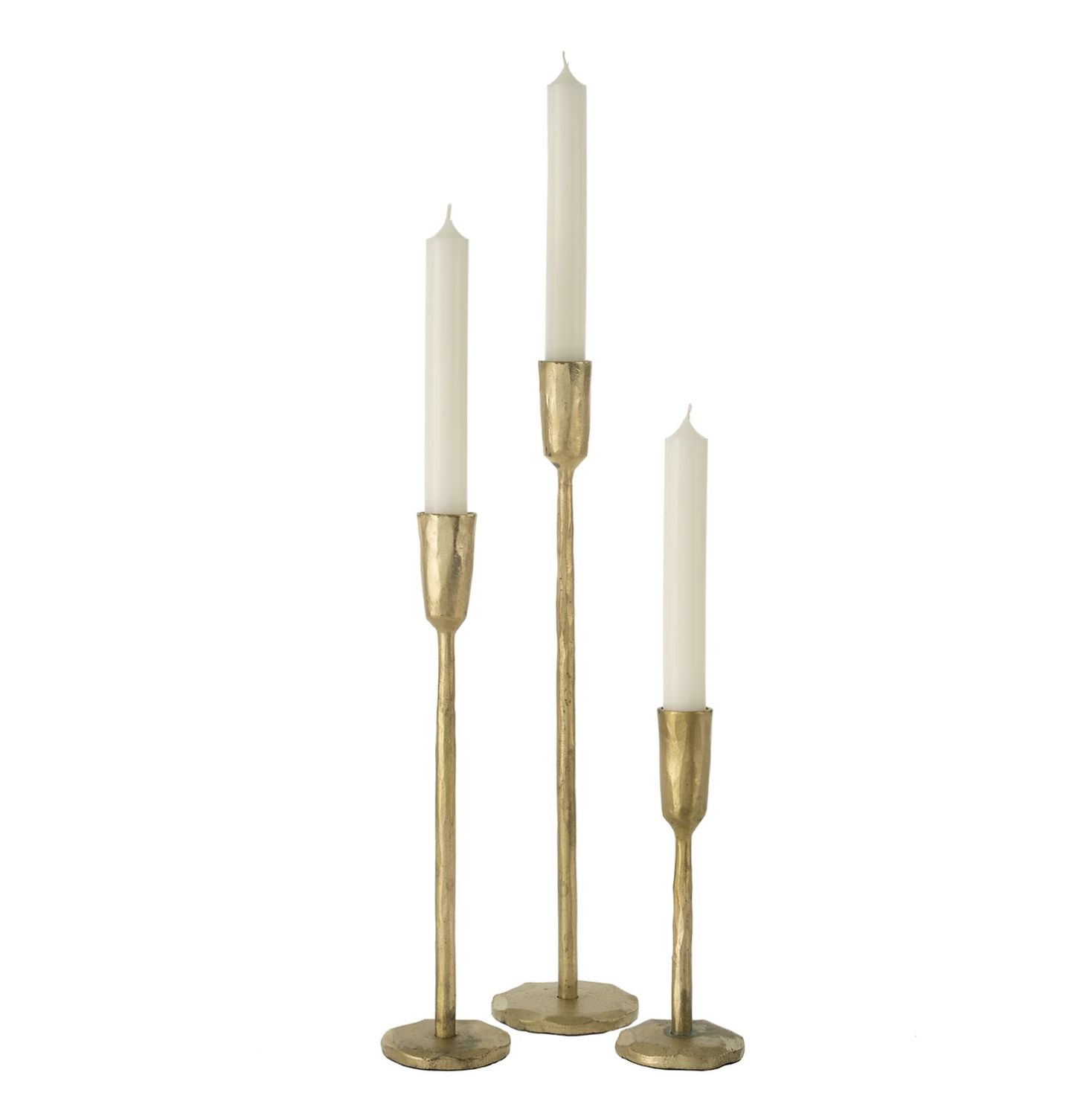 Luna Candlestick | Gold, Size: Small