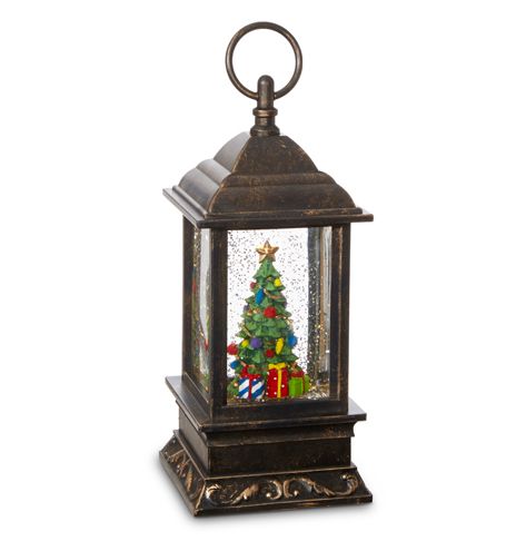 Christmas Tree Musical Snow Globe