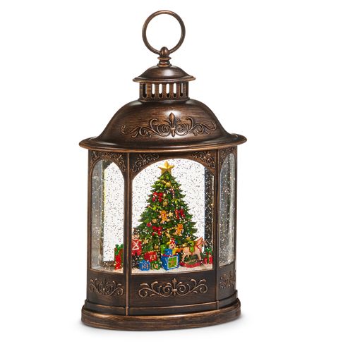 Tree Musical Snow Globe
