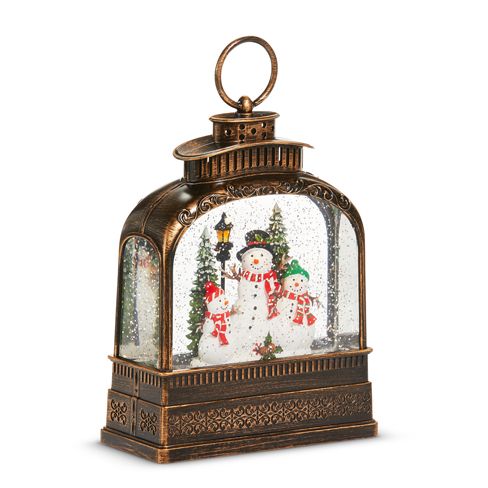 Snowman Family Snow Globe