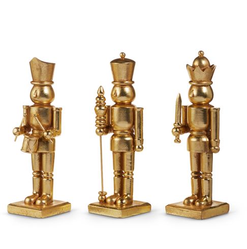 Gold Nutcracker Decoration