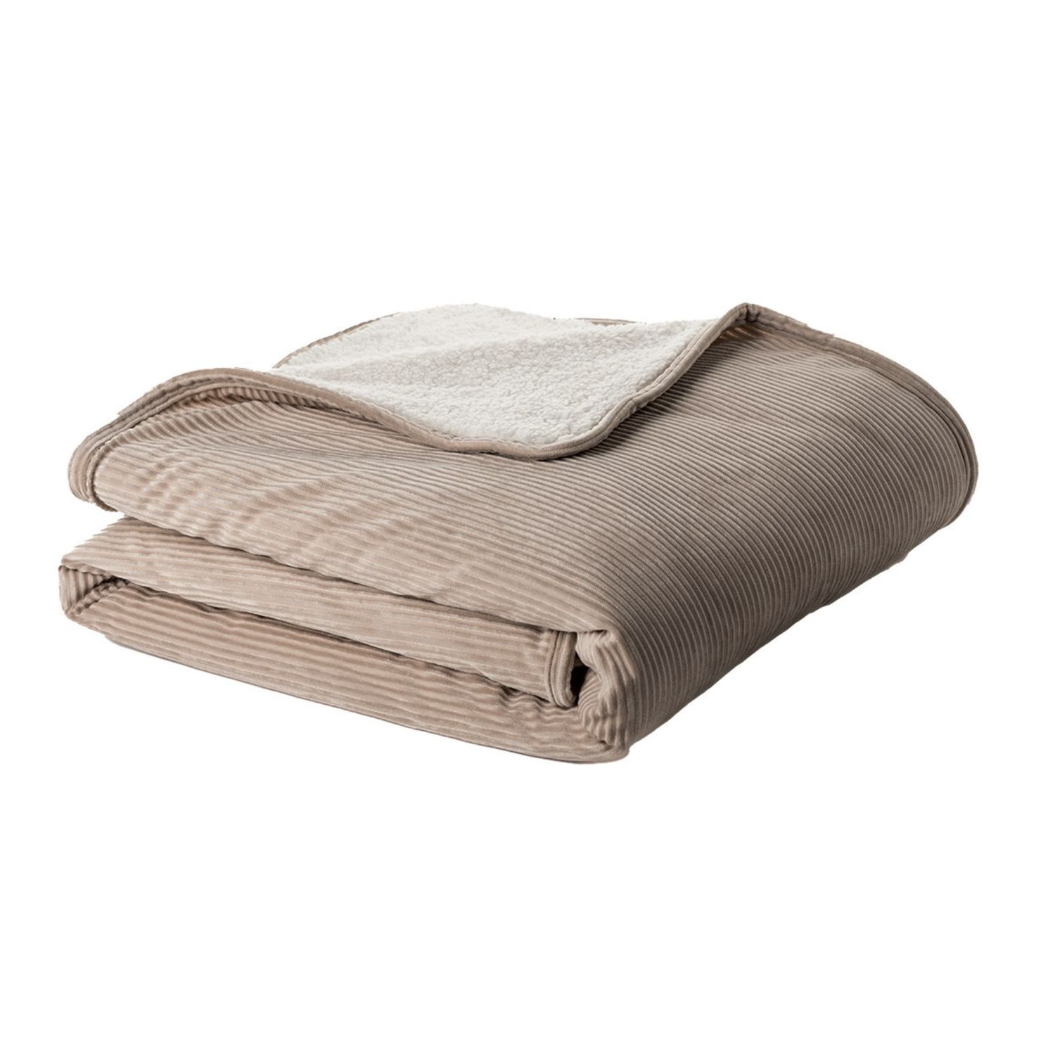 Corduroy Throw | Taupe