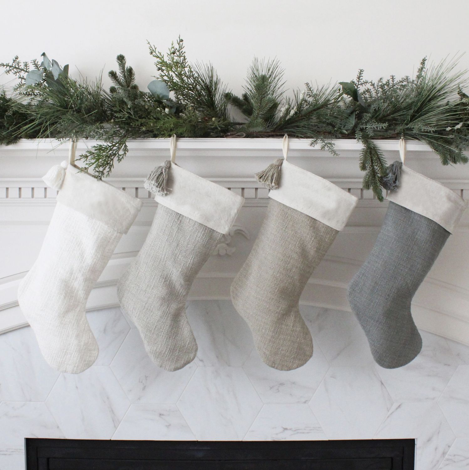 Hand Woven Tassel Stockings