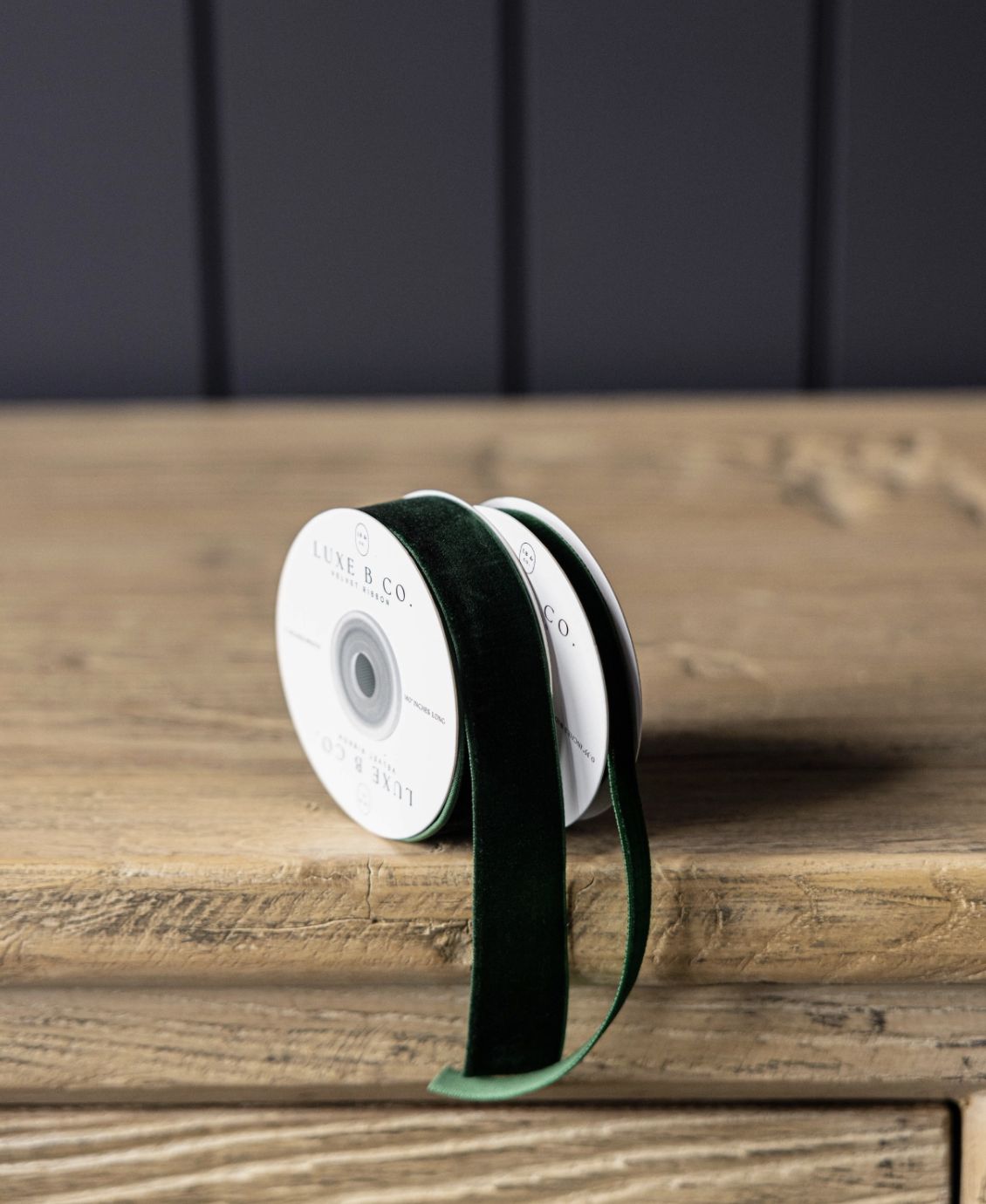 Emerald Green Velvet Ribbon