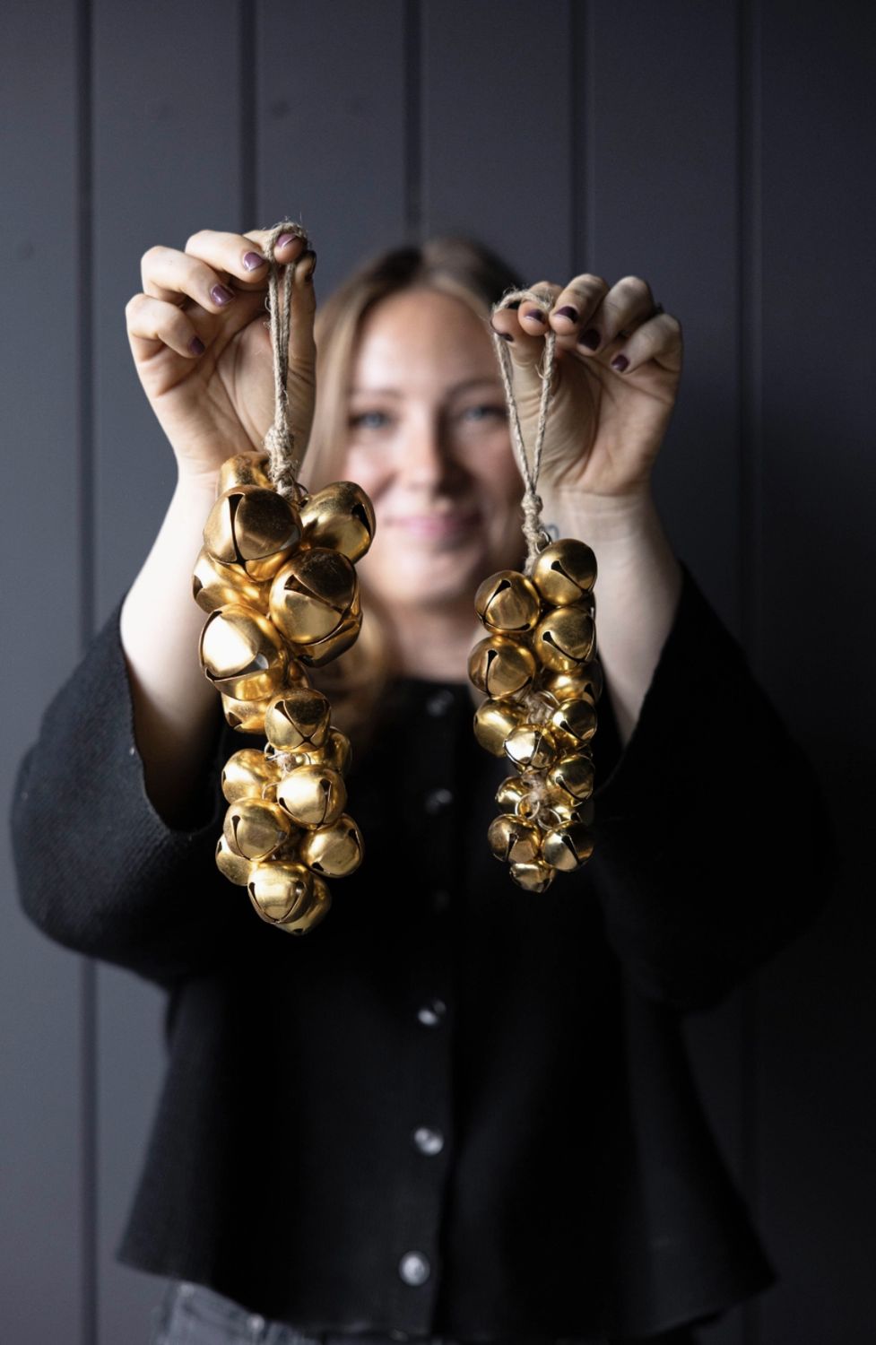 Jingle Bell Holiday Hanging Cluster