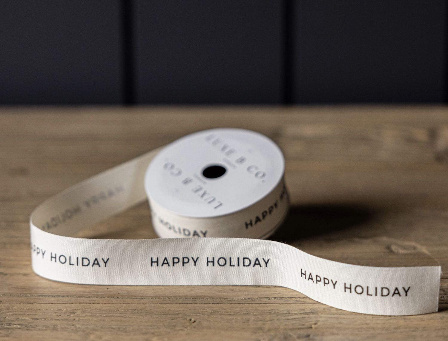 Happy Holiday Ribbon