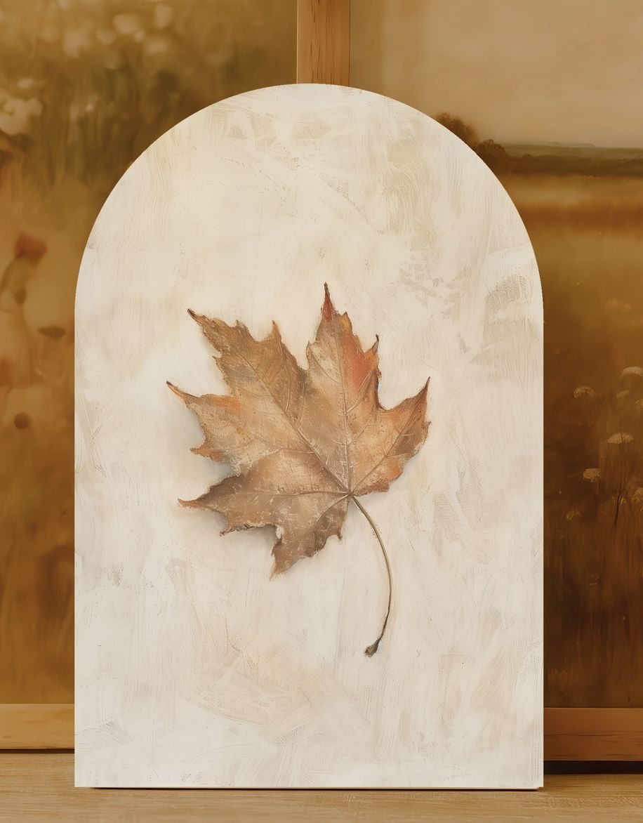 Fall Arch Sign | Maple Leaf