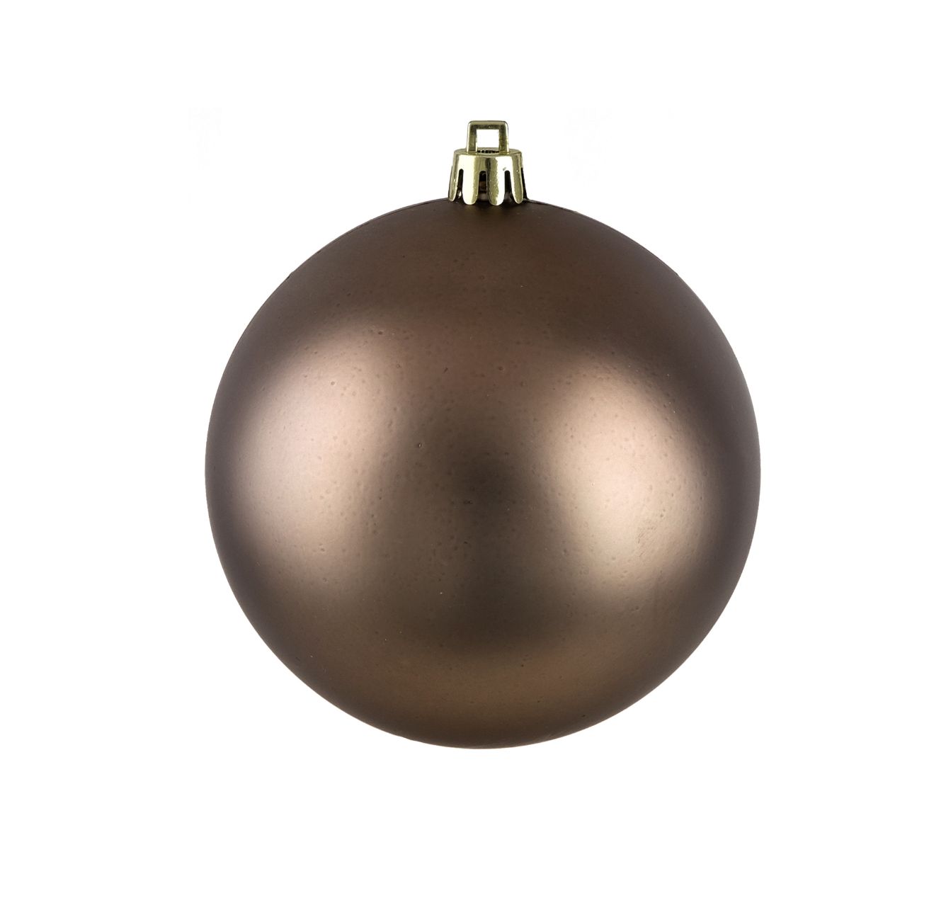 Matte Taupe Ornament | 3.5&quot;