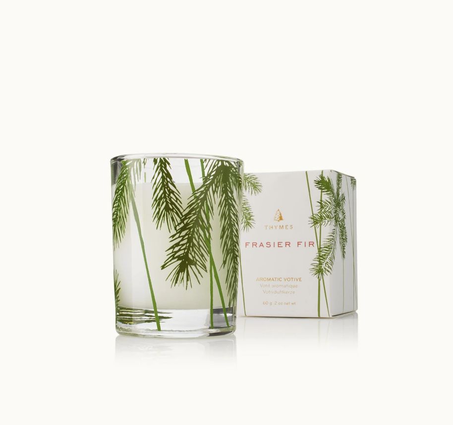 Frasier Fir Pine Needle Votive Candle