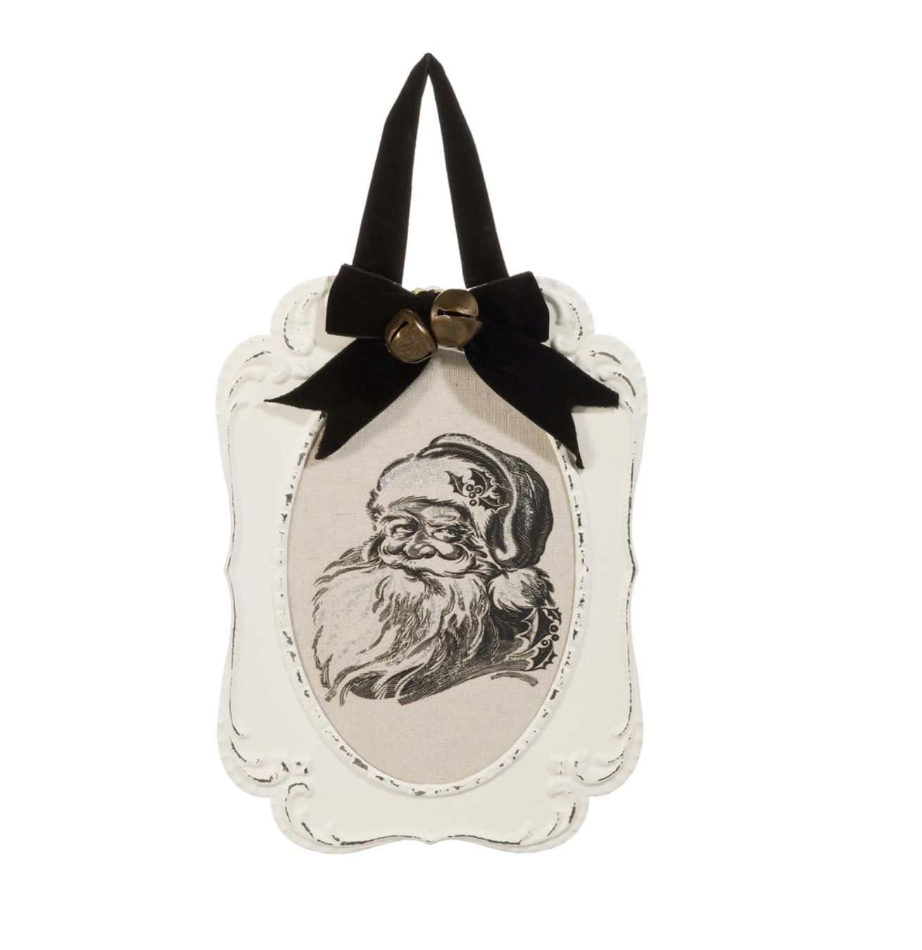 Santa Embossed Wall Art