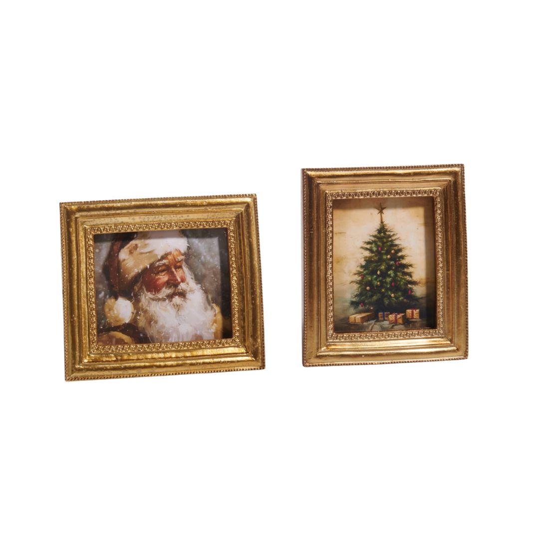 Gilded Christmas Framed Art