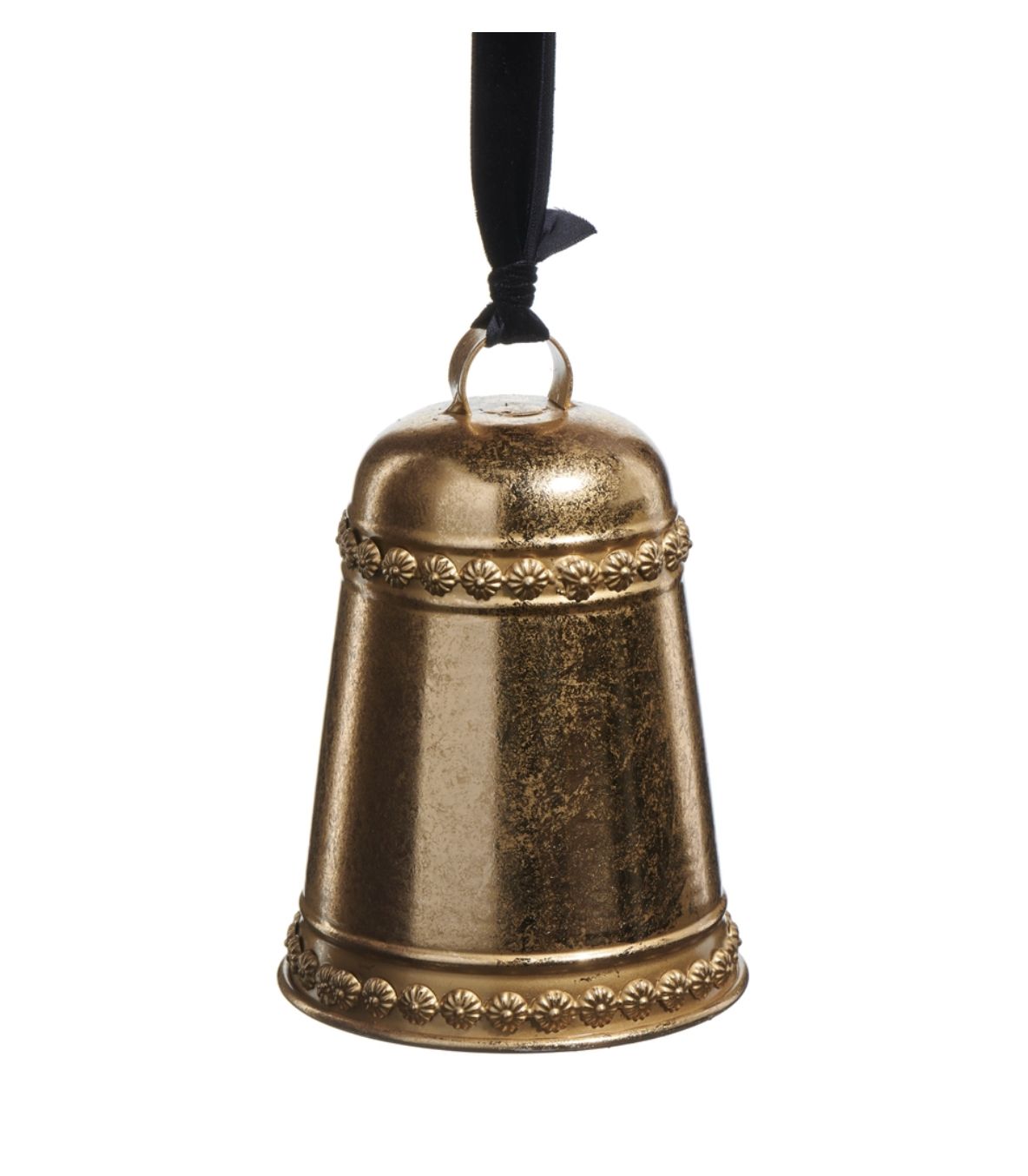 Gold Bell Ornament | 7&quot;