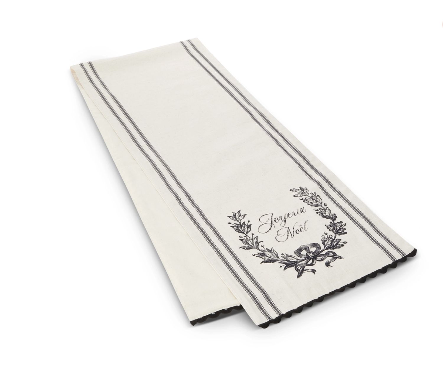 French Holiday Table Runner