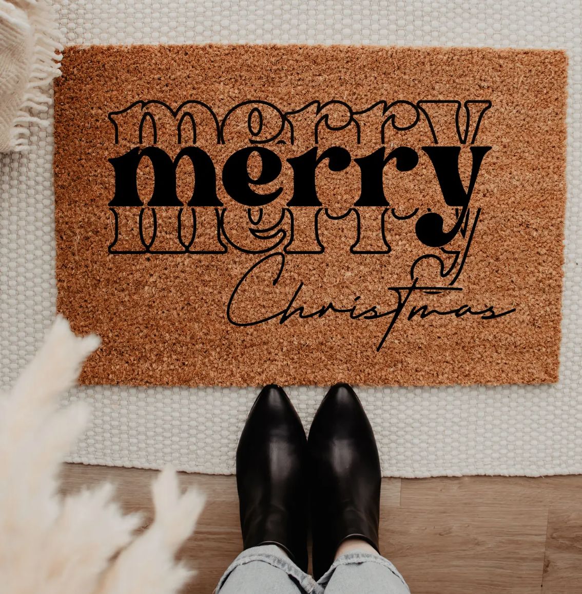 Merry Merry Merry Doormat