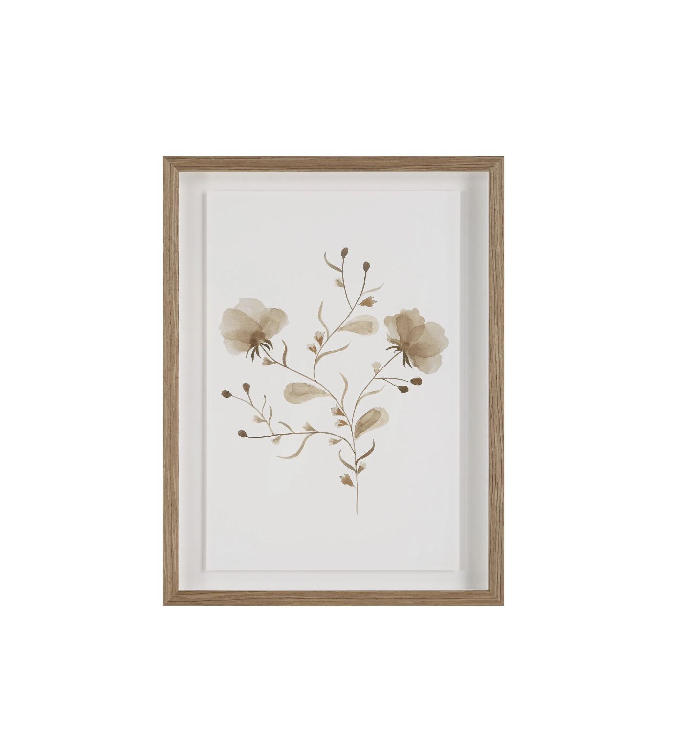 Tan Flower Art, Style: Style 1