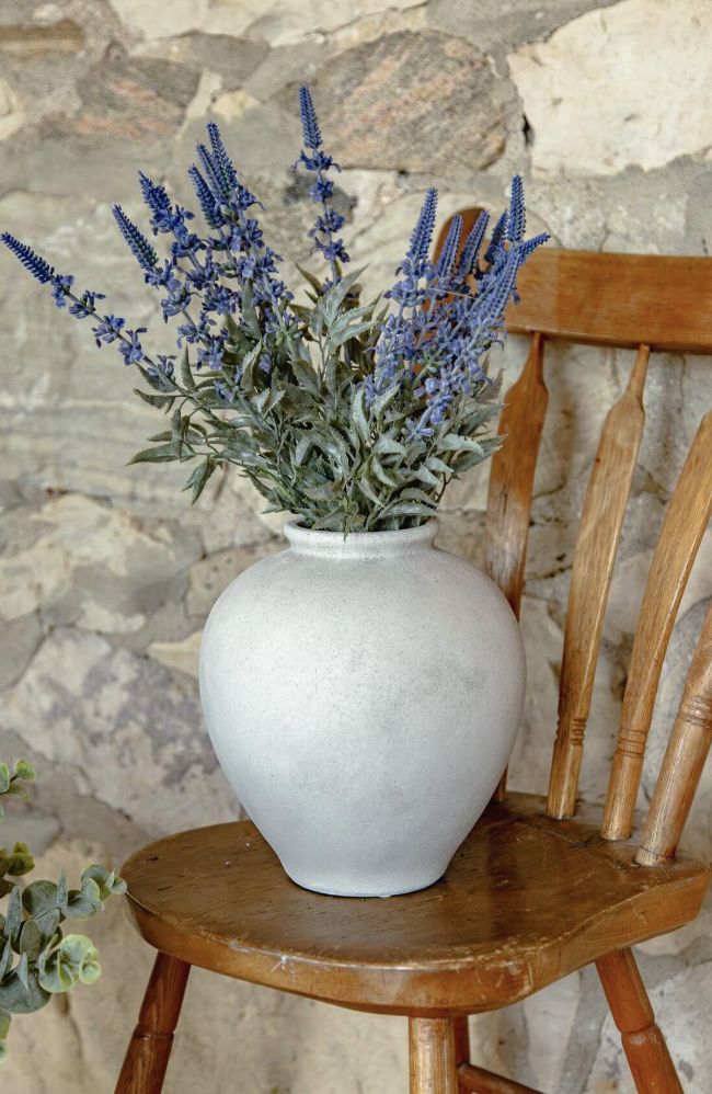 White Terracotta Vase