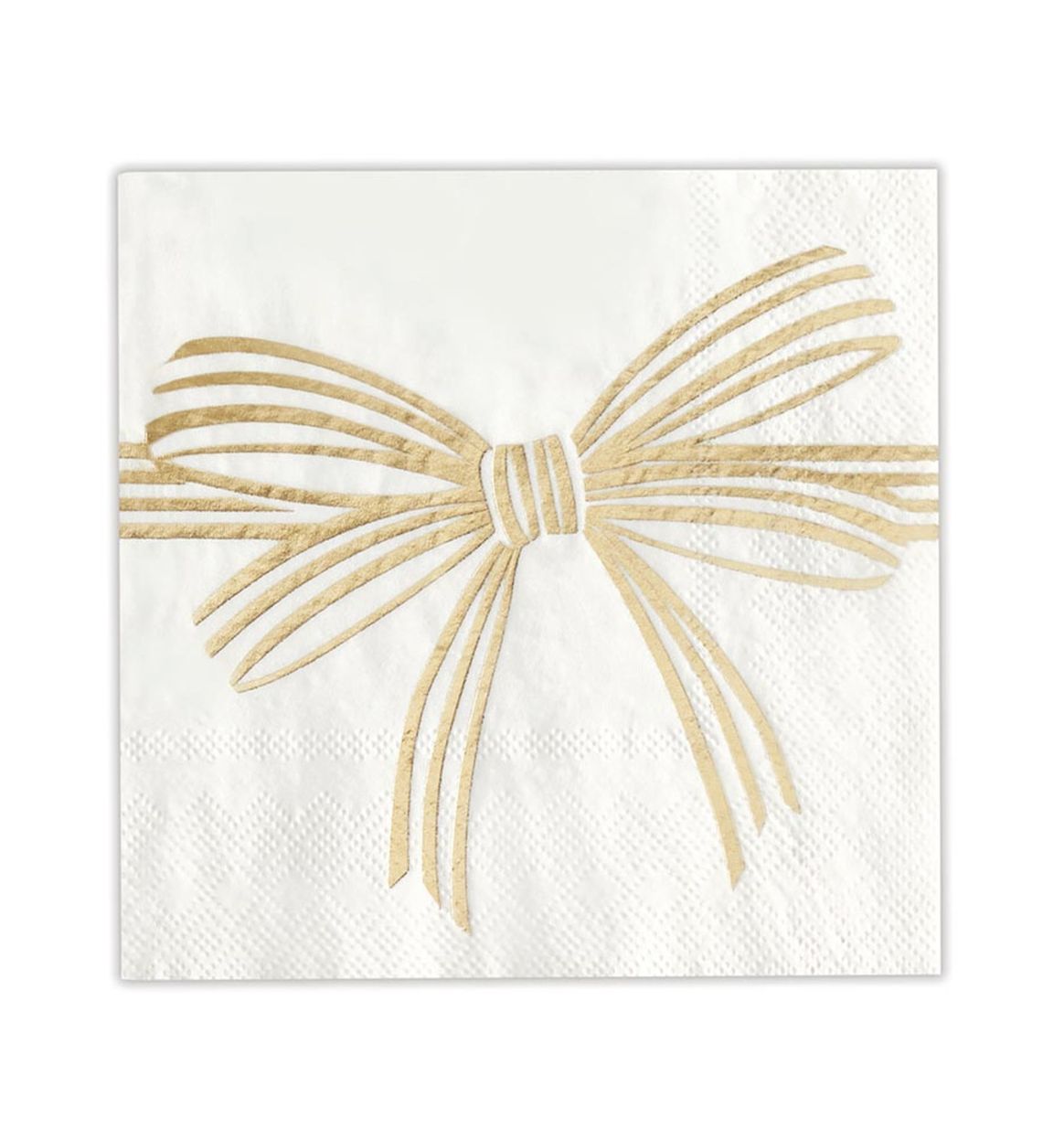 Bow Napkins | Gold
