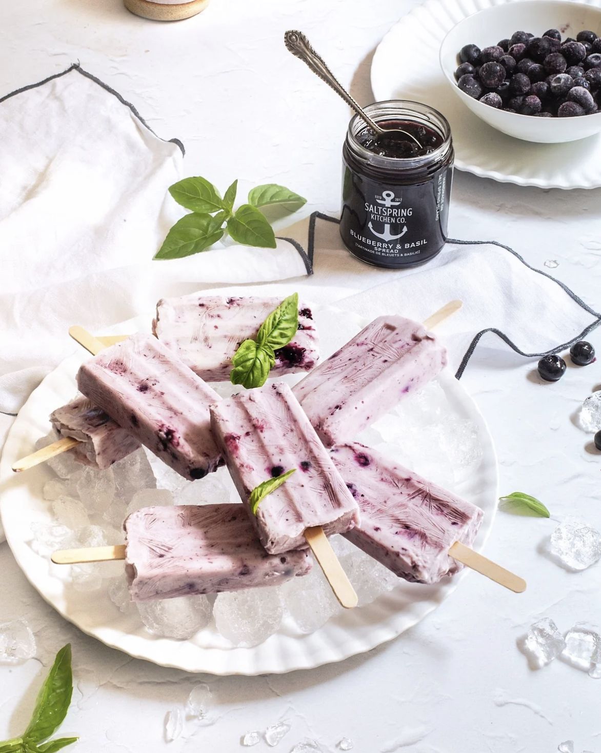SaltSpring Blueberry &amp; Basil Spread