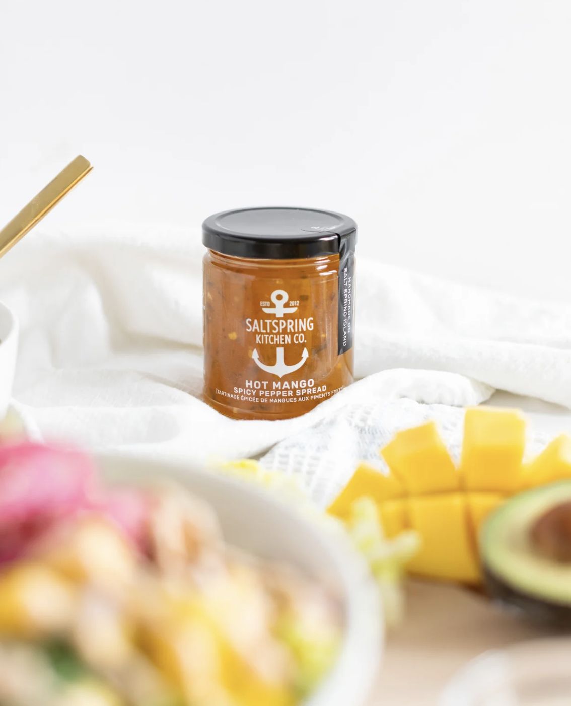 SaltSpring Hot Mango Spread