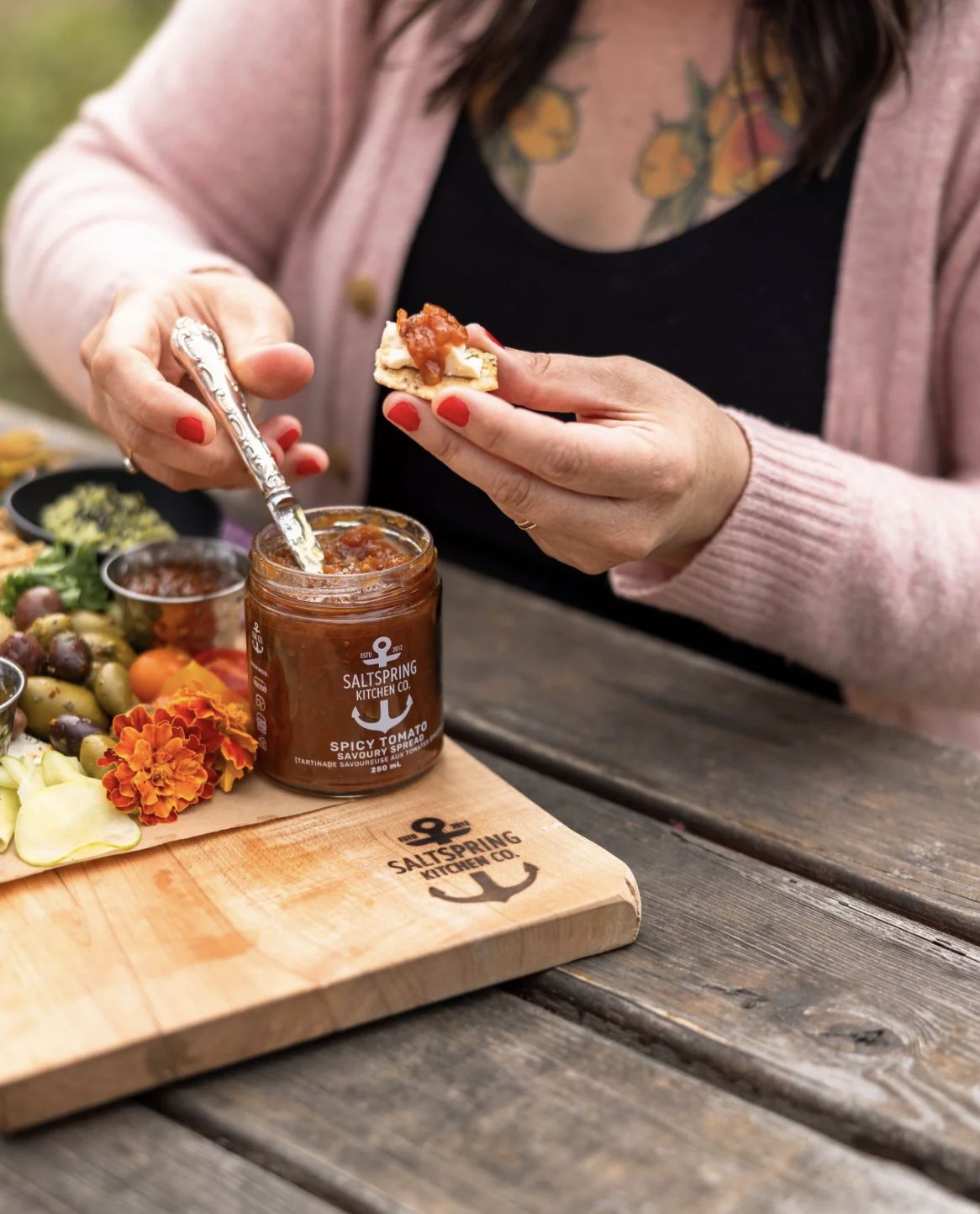 SaltSpring Spicy Tomato Savoury Spread