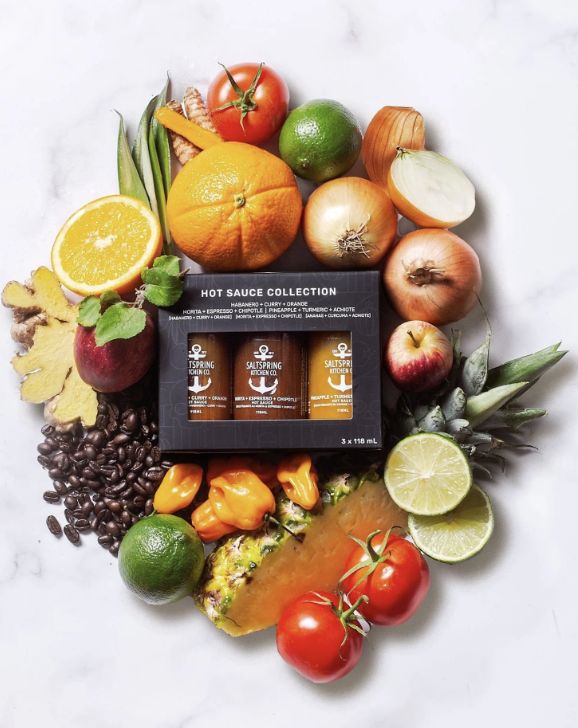 SaltSpring Hot Sauce Collection