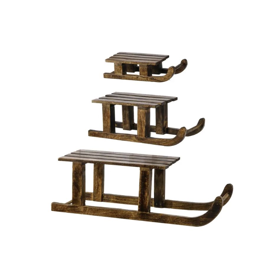 Wood Sleds | 3 Sizes Wood Sleds | 3 Sizes