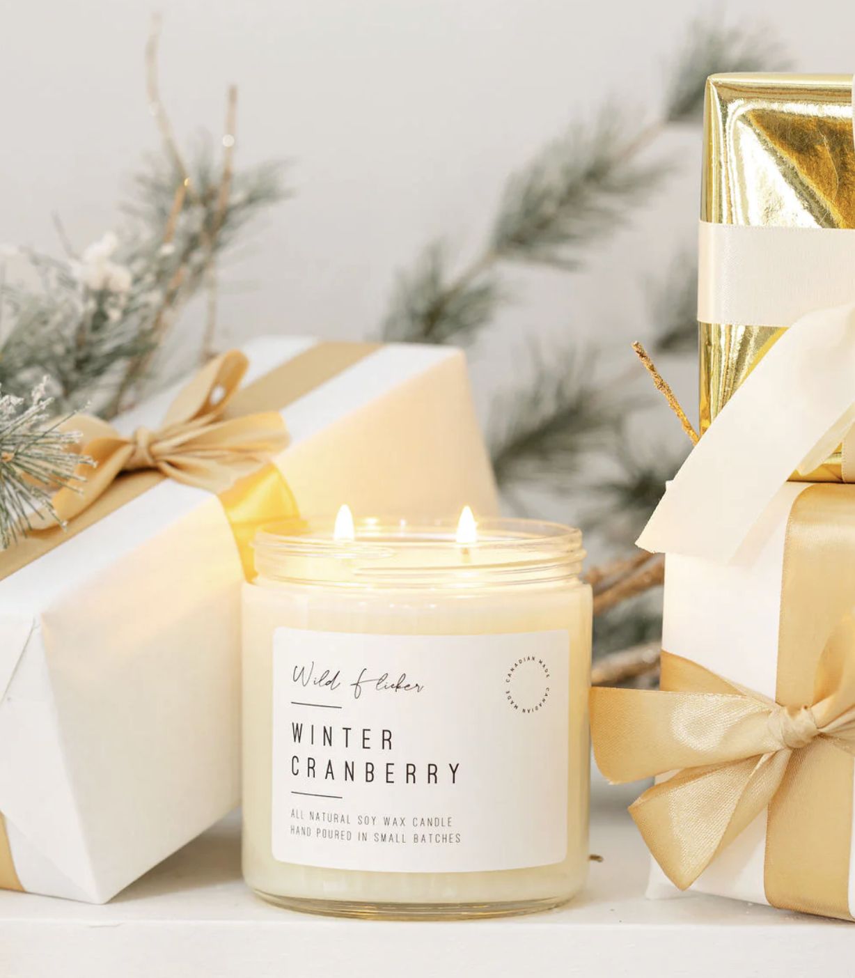 Misty Creek Candle | Winter Cranberry