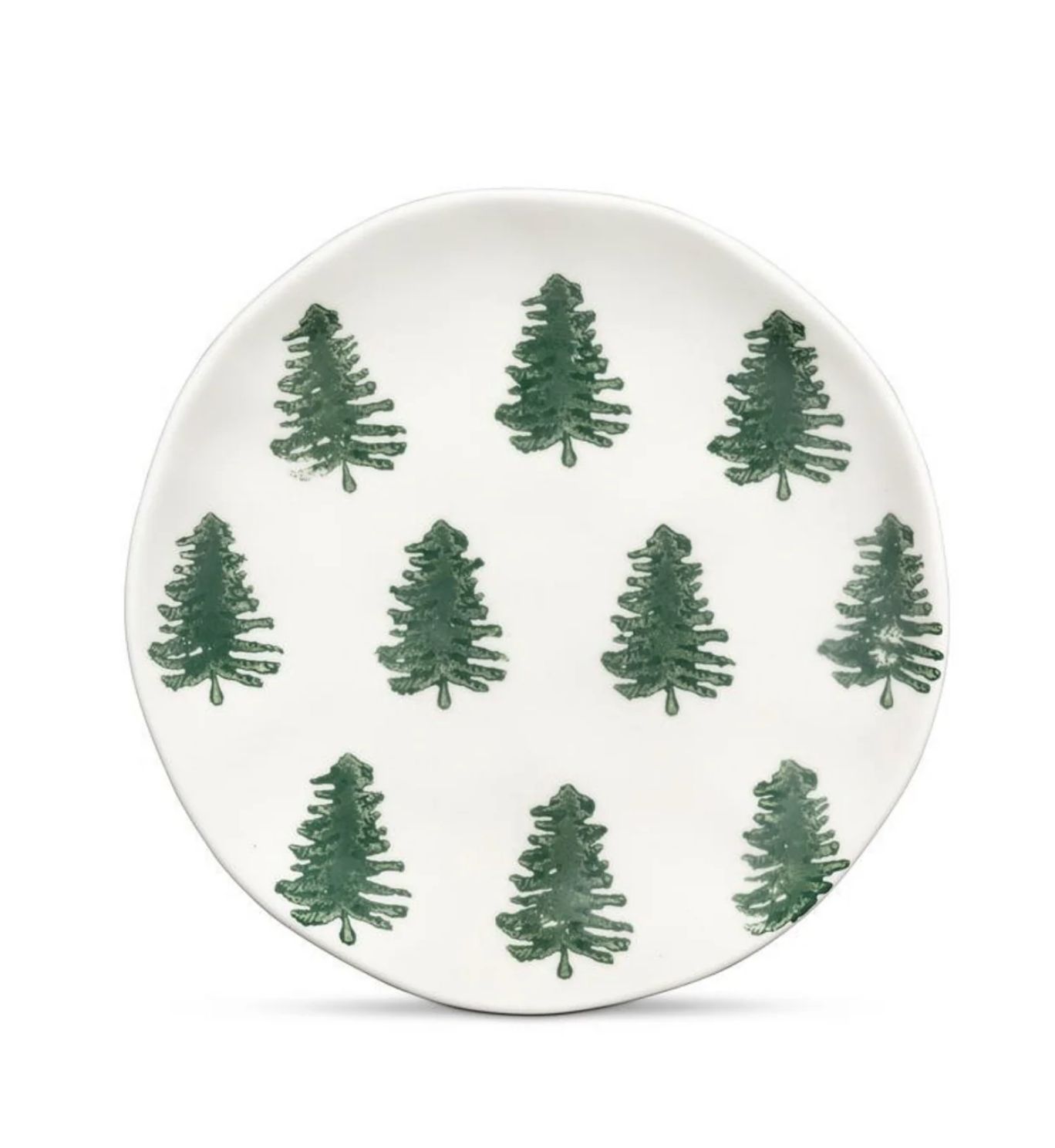 Fir Tree Appetizer Plate