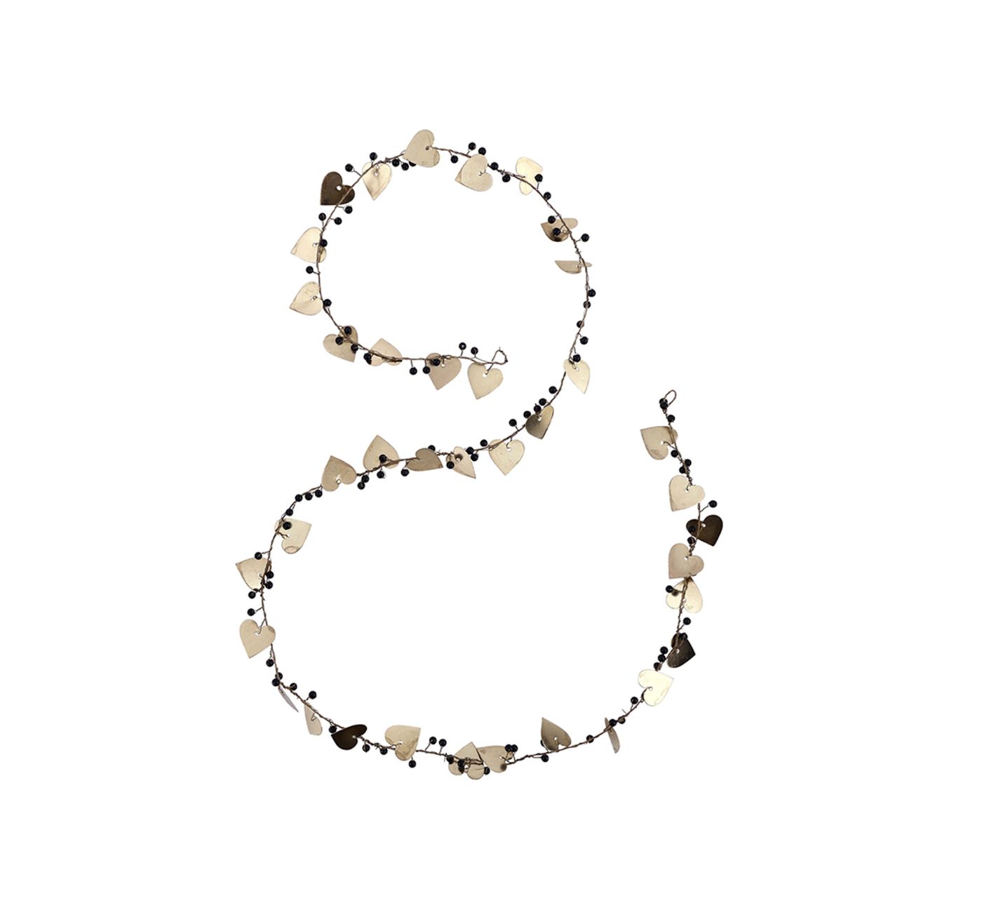 Metal Heart + Berry Garland Metal Heart + Berry Garland