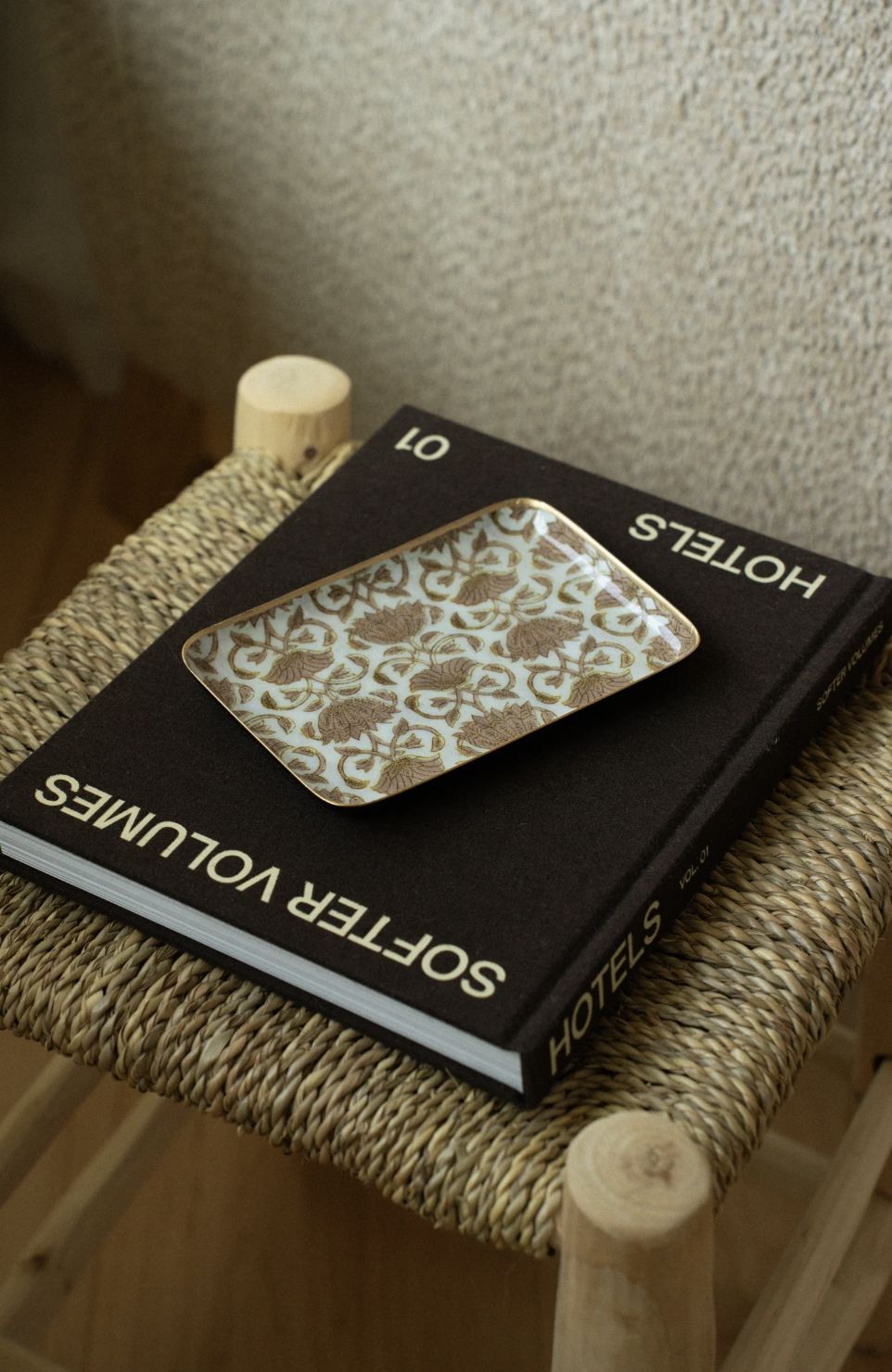 Loti Decorative Enamel Tray  | Small