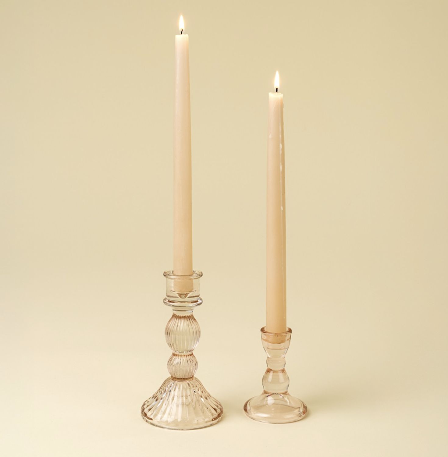 Blush Callista Candleholder | 2 Sizes, Size: Small