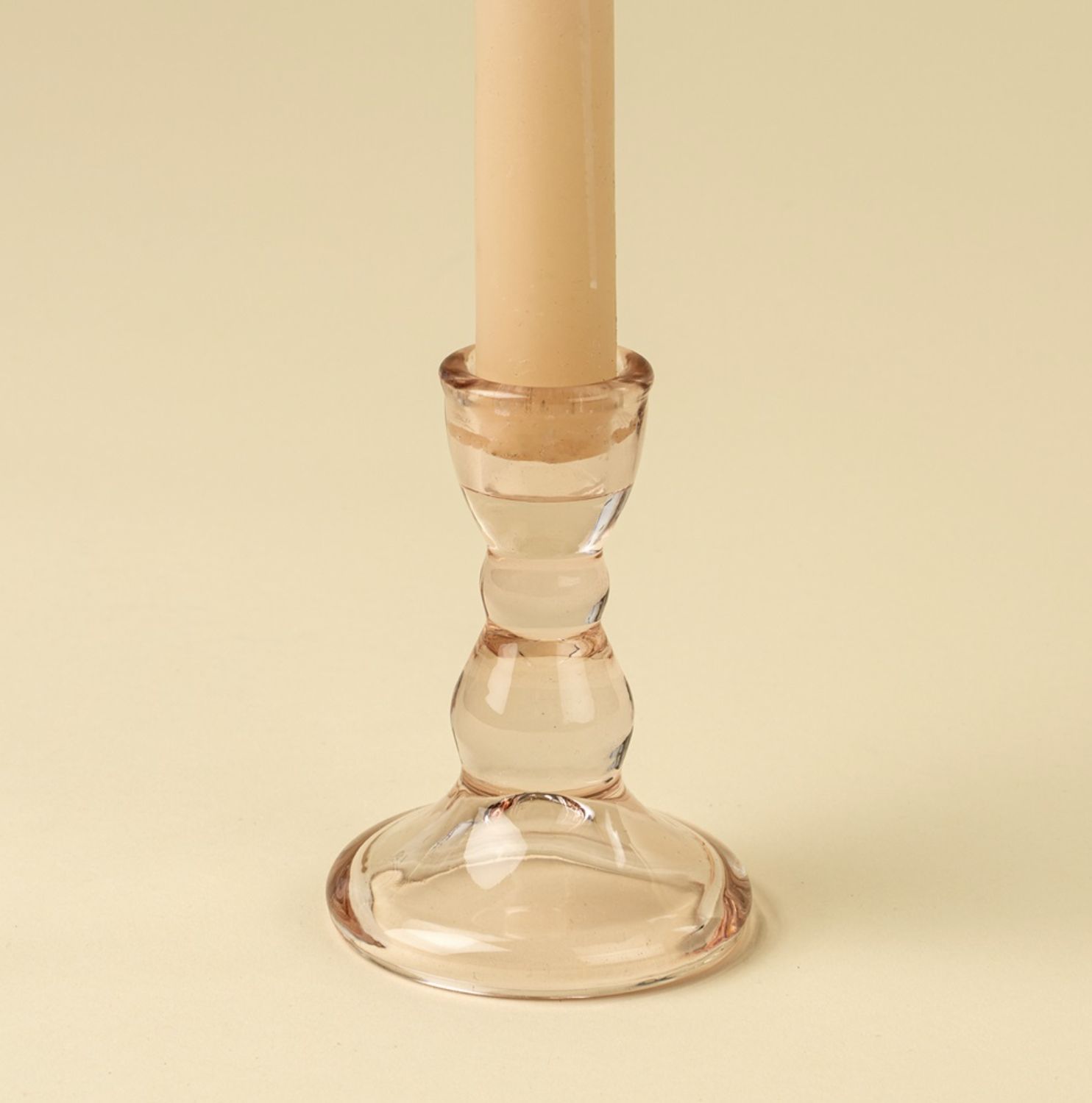 Blush Callista Candleholder | 2 Sizes