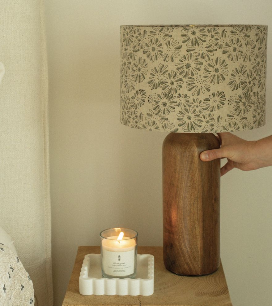 Square Scalloped Jewelry Plate